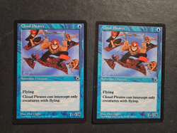 Cloud Pirates [Portal] Magic the Gathering MTG x 2 - Image 1