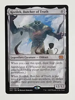 Magic The Gathering -MTG- Kozilek, Butcher of Truth - Double Masters - Image 1
