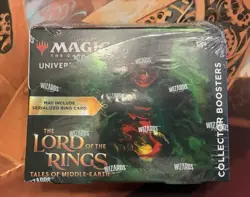 MTG Magic LOTR Lord Of The Rings Collector Booster Box English Sealed - Image 1