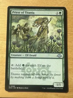 Priest of Titania Modern Horizons Mtg Magic English - Image 1