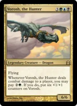 Mint/Near-Mint, English - 4 x MTG Vorosh, the Hunter Commander 2011 - Image 1