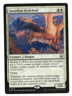 MTG Guardian Scalelord March Of Machine Magic The Gathering TCG - Image 1