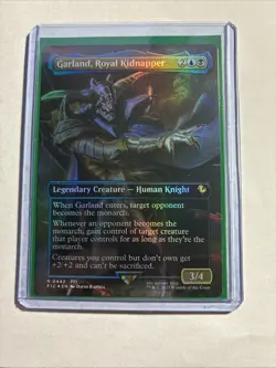 Garland, Royal Kidnapper (Borderless) Commander: FINAL FANTASY Foil + Bonus Rare - Image 1
