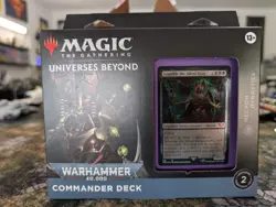 Magic the Gathering: Warhammer 40,000 Commander Deck Set - Full Set - Brand New - Image 5
