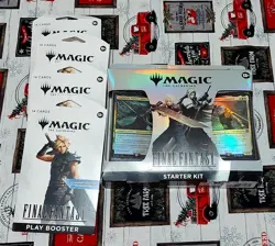 Magic The Gathering Final Fantasy Starter Kit Set + 4 Booster pk - Image 1