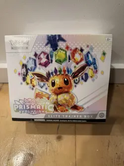 Pokemon TCG Scarlet Violet Prismatic Evolutions Elite Trainer Box ETB New Sealed - Image 1