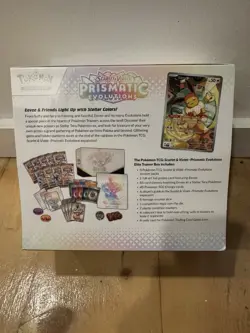 Pokemon TCG Scarlet Violet Prismatic Evolutions Elite Trainer Box ETB New Sealed - Image 2