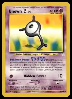 Pokemon TCG | Neo Revelations | Unown Y | 40/64 | LP - Image 1