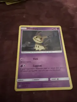 Pokemon Mimikyu Guardians Rising Non Holo Card 58/145 Near Mint Condition - Image 1