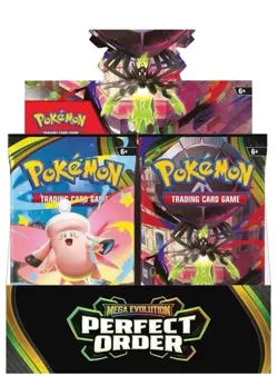 Pokemon TCG: Mega Evolution-Perfect Order Booster Display Box (36 Packs) PRESALE - Image 1