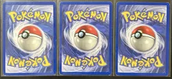 1999 Pokemon Fossil - 3 Card Lot - Magmar, Shellder, Tentacool - Image 2