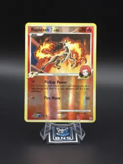 Rapidash 47/111 - Reverse Holo Rising Rivals - LP Pokemon Card TCG - Image 1