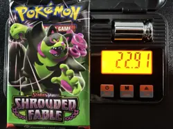 Pokemon Shrouded Fable Booster Pack Sealed 22.91g 3.71mm Heaviest! - Image 1