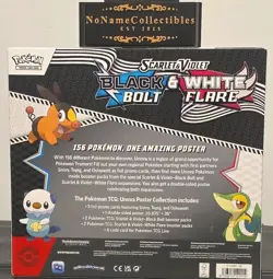 Pokemon TCG: Black Bolt & White Flare - Unova Poster Collection Box New & Sealed - Image 2