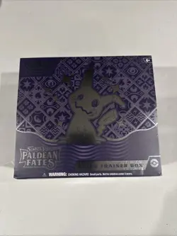 Pokemon TCG Scarlet & Violet Paldean Fates ETB Elite Trainer Box NEW Sealed - Image 1