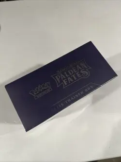 Pokemon TCG Scarlet & Violet Paldean Fates ETB Elite Trainer Box NEW Sealed - Image 2