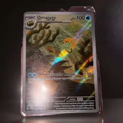 Pokemon TCG Omanyte Sv:151 Full Illustration Rare • 180/165 • NM / M Condition - Image 4