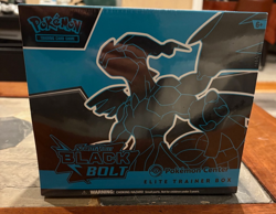 Pokemon Center Black Bolt Elite Trainer Box ETB New Sealed - Image 1