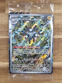 Pokemon TCG - S&V - Black Star Promo - Magneton #159 - Sealed Promo W/ Dividers - Image 1
