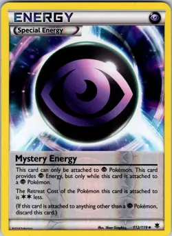 Mystery Energy 112/119 XY - Phantom Forces Pokemon TCG LP Reverse Holo - Image 1