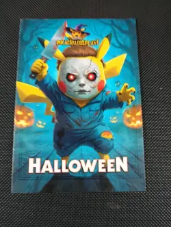 Halloween (Pikachu) #12 - Window Holo - Electric Pikachu Cosplay - Pokemon - Image 1