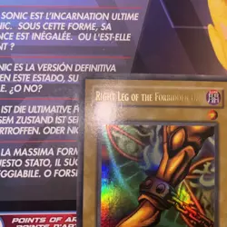 Right Leg of the Forbidden One LOB-120 The Legend of Blue Eyes White Dragon... - Image 5