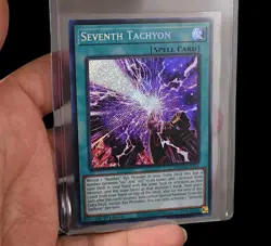 Yugioh Seventh Tachyon MZTM-EN016 Secret Rare 1st Edition NM - Image 1
