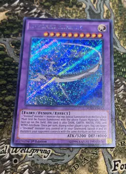 Yugioh Invoked Elysium FUEN-EN033 Secret Rare 1st Ed NM - Image 1