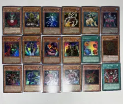 34x YuGiOh Unlimited FOILS ONLY Lot Bundle (LOD, MFC, IOC, AST, PGD, PSV) MP-LP - Image 2