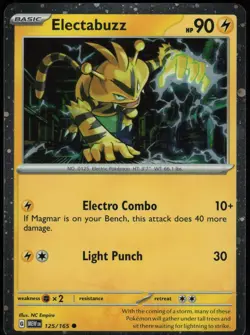 Electabuzz 125/165 Holofoil Promo Miscellaneous Cards & Products Pokemon - Image 1
