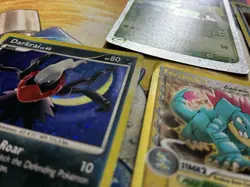 Vintage Pokemon Card Lot Holo Scyther Darkrai Tyranitar - Image 3