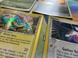 Vintage Pokemon Card Lot Holo Scyther Darkrai Tyranitar - Image 5