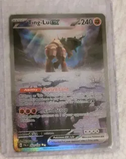 Pokemon TCG Ting-Lu EX Scarlet & Violet Paldea Evolved Holo Card 263/193 NM Mint - Image 3