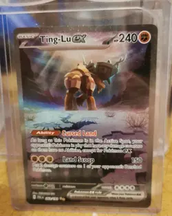 Pokemon TCG Ting-Lu EX Scarlet & Violet Paldea Evolved Holo Card 263/193 NM Mint - Image 4
