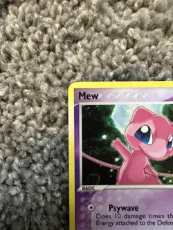 Mew 040 Swirl Nintendo Holo Black Star Promo Pokemon Card NM/LP - Image 3
