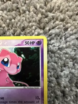 Mew 040 Swirl Nintendo Holo Black Star Promo Pokemon Card NM/LP - Image 4