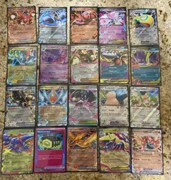 TCG Pokemon 40x Card Binder Lot Collection - Illustration Rare, FA's, Ex’s, More - Image 2