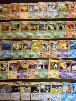 Pokemon TCG Vintage Gym Heroes Set, Lot Of 69 Unique Cards (JP) - Image 3