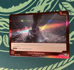 Final Showdown EBP01-033 SR Foil Godzilla Card Game 1st Edition Pack Fresh - Image 1