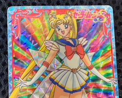Sailor Moon Cards TCG No.239 Super Sailor Moon Made in Japan Bandai 1994 - Image 4