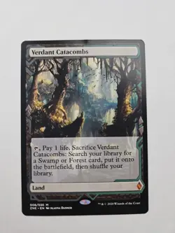 Verdant Catacombs Regular Zendikar Rising Expeditions Card ZNE 008/030 MTG - Image 1