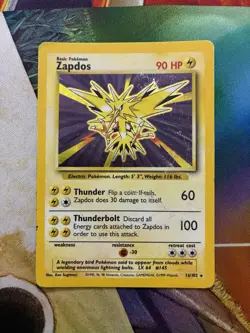 Vintage Pokemon Card Lot WOTC Holo First Edition Shadowless Etc Alakazam Zapdos - Image 4