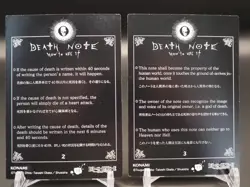 Light Yagami Ryuk Death Note Special Edition Trading Card No.2.3 KONAMI A172 - Image 2