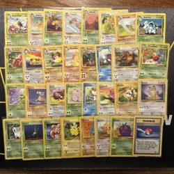 Complete Jungle Uncommon And Common Set -WOTC Pokemon Cards- LP -32 Cards- (4) - Image 1