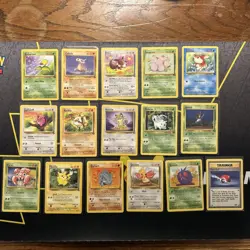 Complete Jungle Uncommon And Common Set -WOTC Pokemon Cards- LP -32 Cards- (4) - Image 4