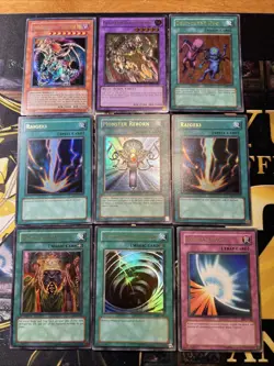 Vintage Yugioh Card Holo Collection 9 Cards #3 - Image 1