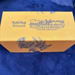 Pokemon Sun & Moon Guardians Rising EMPTY Elite Trainer BOX ONLY NO CARDS - Image 1
