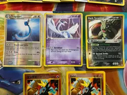 Vintage & Modern Pokemon Card Lot Holo Reverse Holo Etc Dark Tyranitar Lugia - Image 2