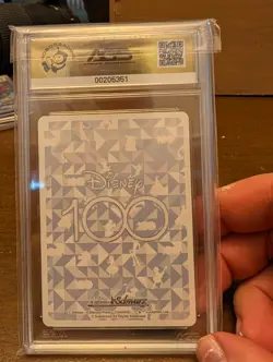 Weiss Schwarz TCG Card Disney 100 Tinkerbell / Captain Hook AGS 9.5 - Image 2