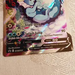 Pokemon TCG Vaporeon Promo SWSH181 Holo Card - Image 3